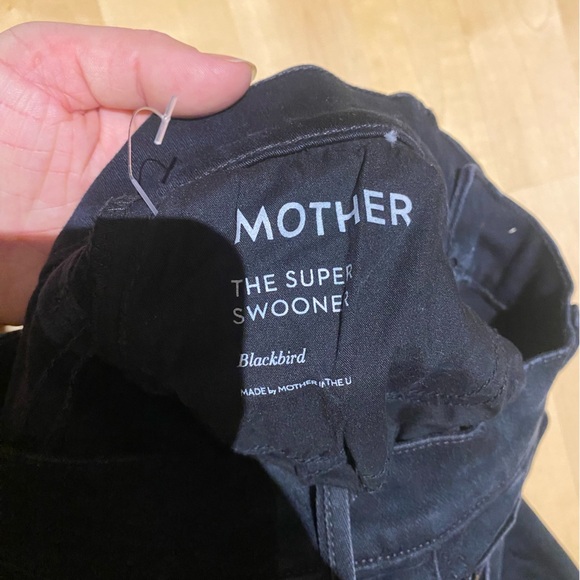 MOTHER
Super Swooner Skinny in blackbird - Picture 7 of 8